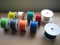 Rolls of filament, ready for the supply cabinet